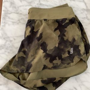 Second Skin Running Shorts Camo Medium